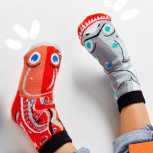 Load image into Gallery viewer, Shark &amp; Octopus Collectible Mismatched Socks
