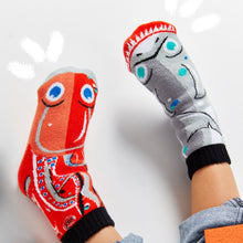 Load image into Gallery viewer, Shark & Octopus Collectible Mismatched Socks
