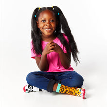Load image into Gallery viewer, Panda & Tiger Collectible Mismatched Socks