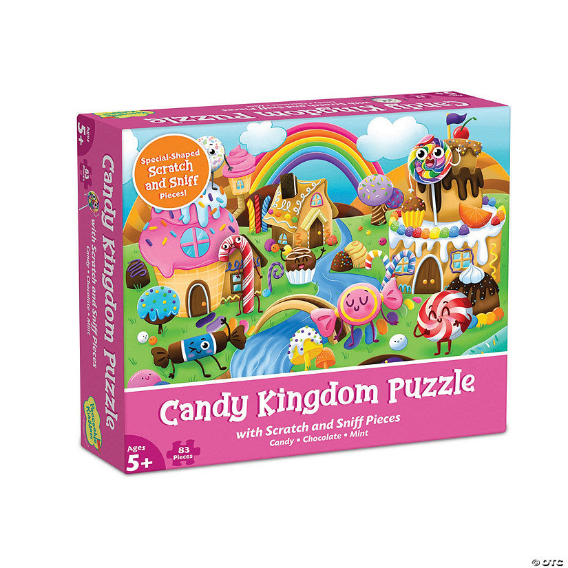 Scratch and Sniff Puzzle - Candy Kingdom