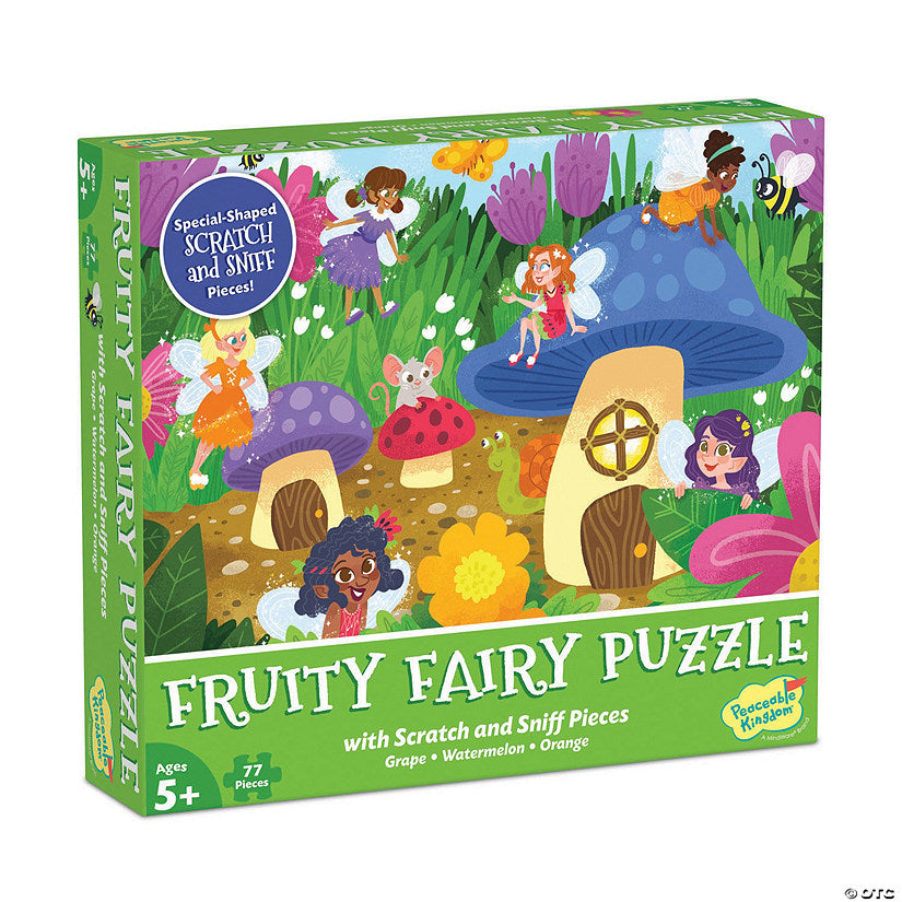Scratch and Sniff Puzzle - Fruity Fairy
