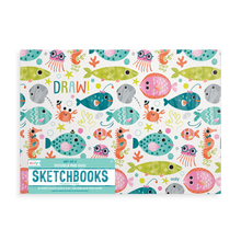 Load image into Gallery viewer, Doodle Pad Duo Sketchbooks - Friendly Fish
