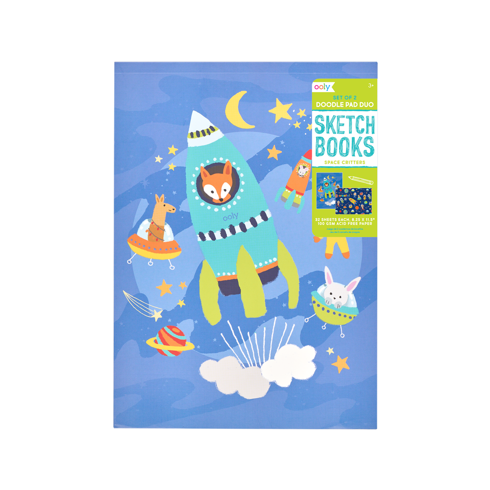 Doodle Pad Duo Sketchbooks - Space Critters