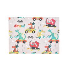 Load image into Gallery viewer, Doodle Pad Duo Sketchbooks - Dragon Racetrack
