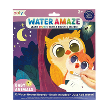 Load image into Gallery viewer, Water Amaze Water Reveal Boards - Baby Animals
