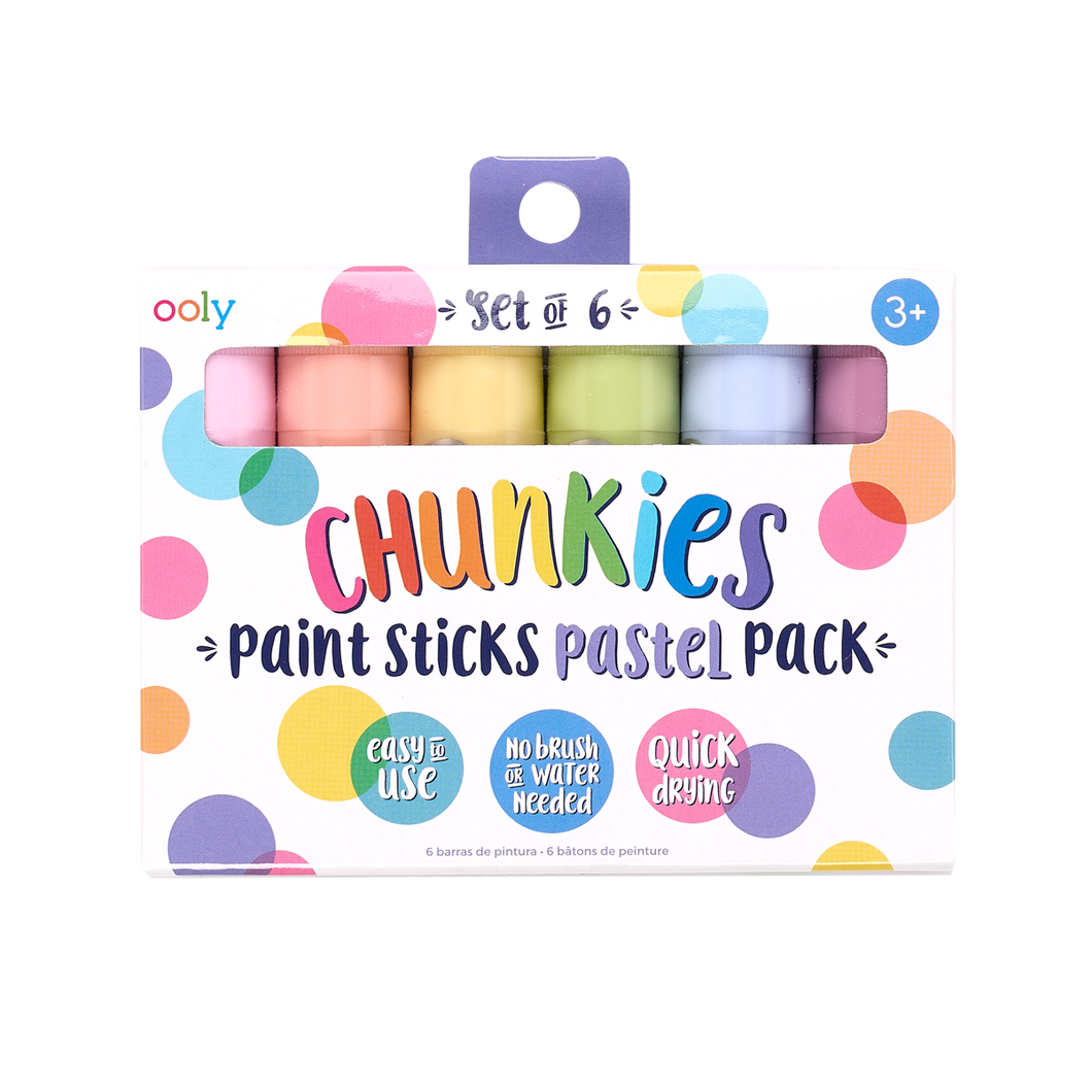 Chunkies Paint Sticks - Pastel - 6 Pack