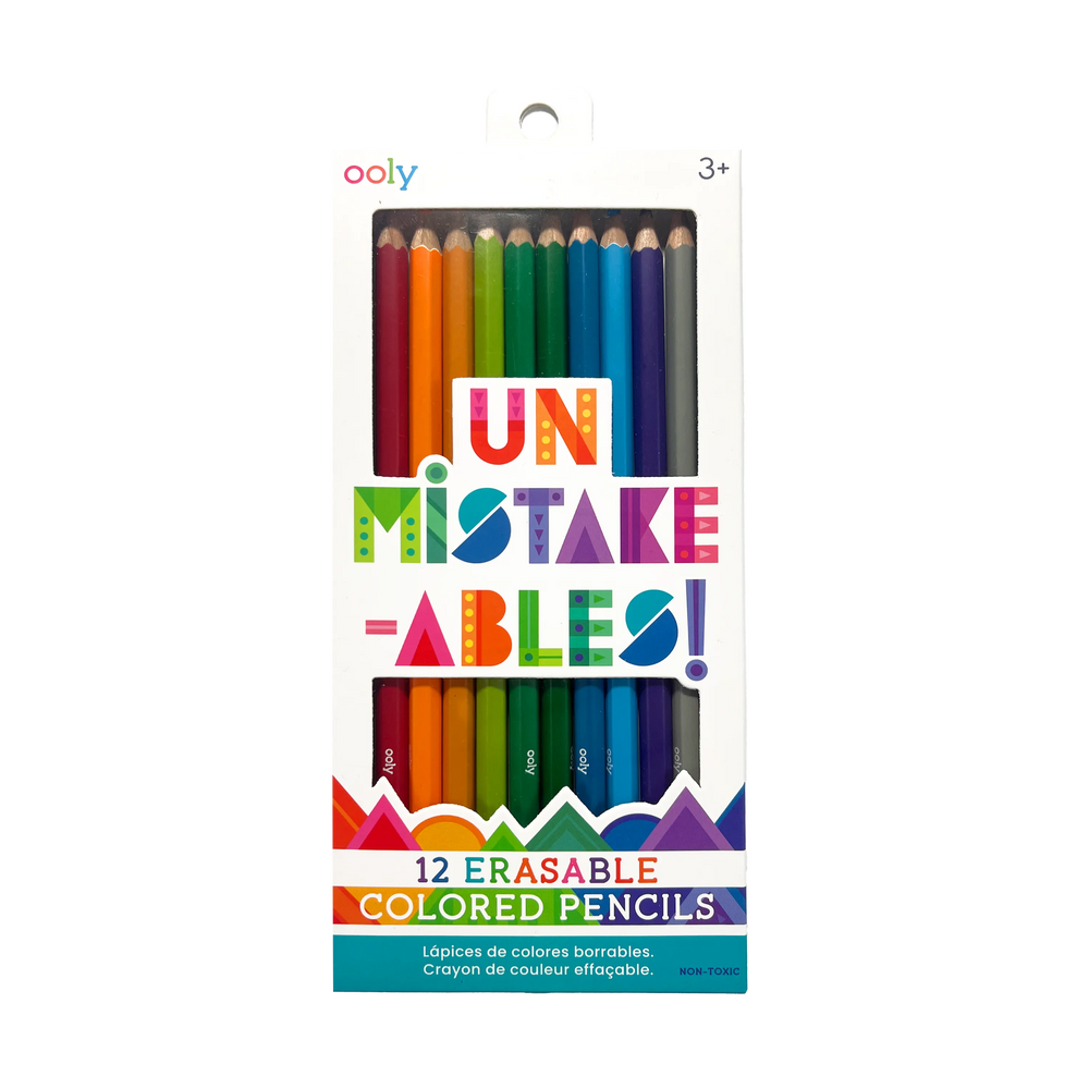 Un-Mistakeables! Erasable Colored Pencils