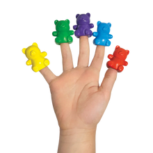 Load image into Gallery viewer, Cuddly Cubs Bear Finger Crayons
