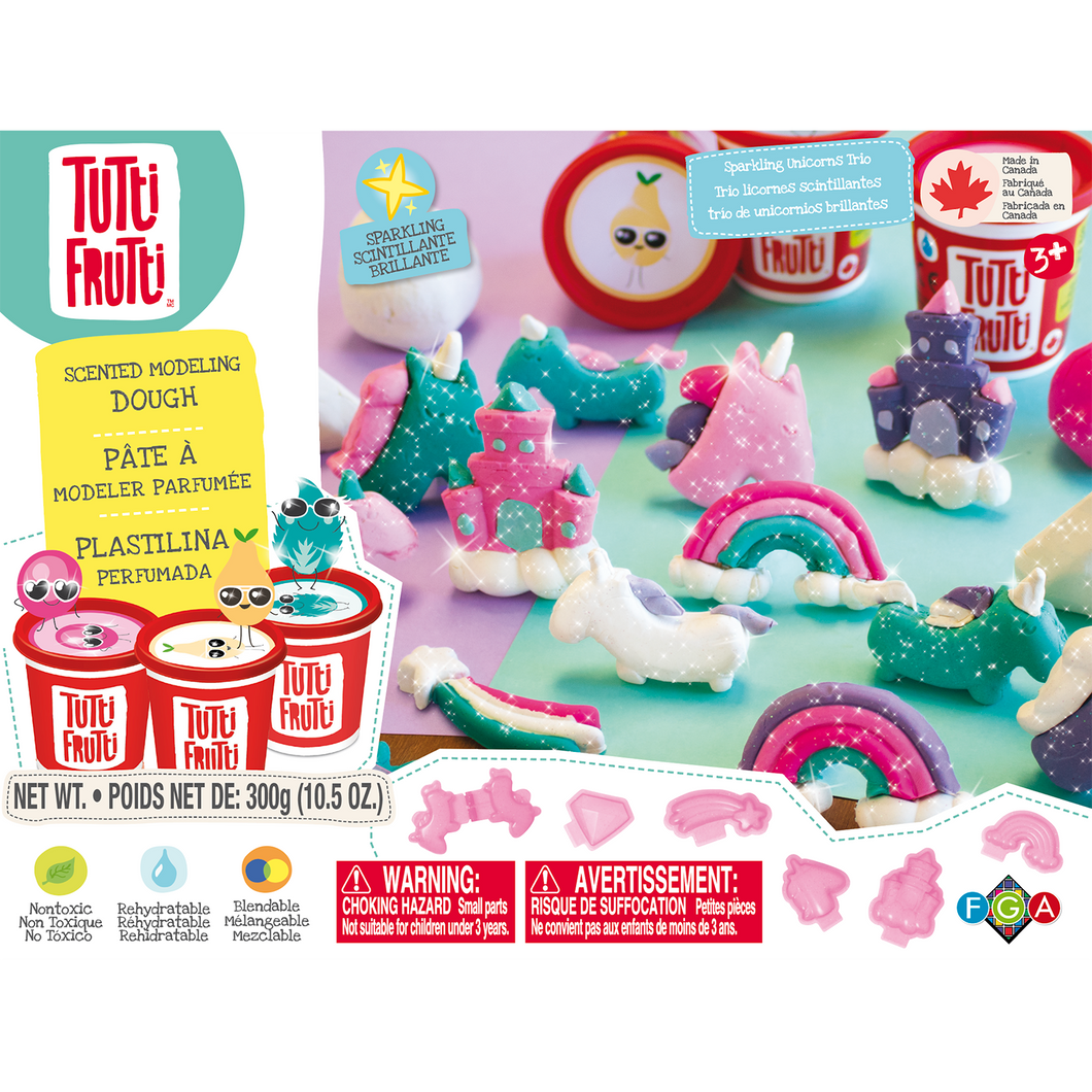 Tutti Frutti Sparkling Unicorns Trio Kit