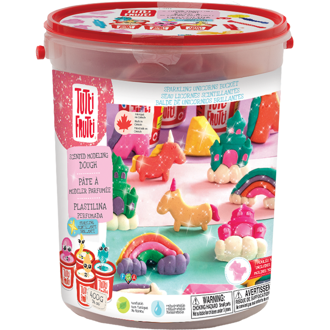 Tutti Frutti Sparkling Unicorns Bucket