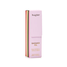 Load image into Gallery viewer, Adorned X'mas - Shower Oil 200ml - Pink Pepper &amp; Vanilla Bean
