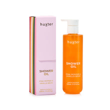 Load image into Gallery viewer, Adorned X'mas - Shower Oil 200ml - Pink Pepper &amp; Vanilla Bean

