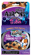 Load image into Gallery viewer, Brown Sugar Boba 4&quot; Thinking Putty
