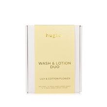 Load image into Gallery viewer, Wash &amp; Lotion Duo - Lily &amp; Cotton Flower
