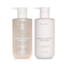 Load image into Gallery viewer, Wash &amp; Lotion Duo - Lily &amp; Cotton Flower
