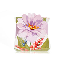 Load image into Gallery viewer, Body Cleansing Bar Gift Box - White Florals &amp; French Pear - Mauve Flower
