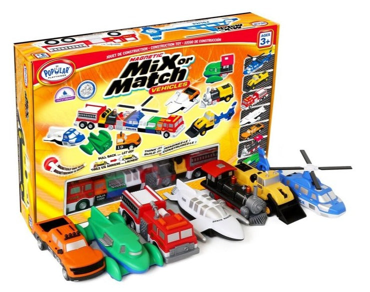 Magnetic Mix or Match Vehicles - Deluxe 2