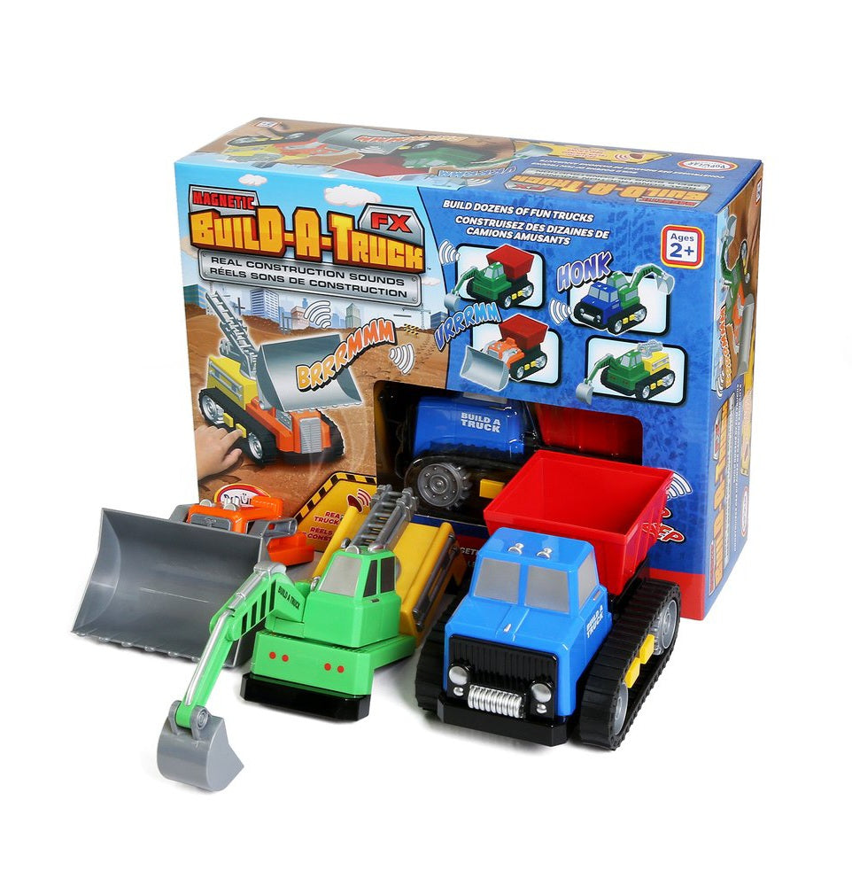 Magnetic Build-A-Truck - Construction FX