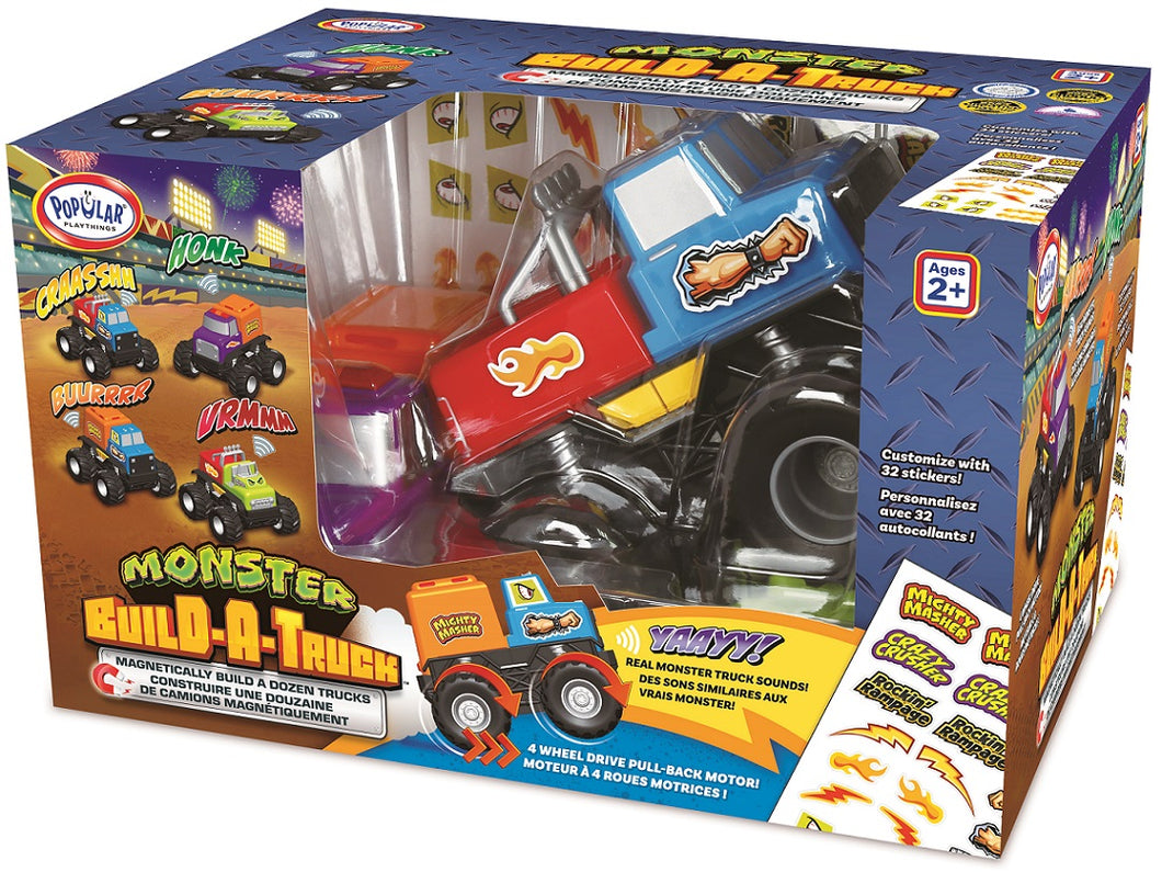 Magnetic Monster Build-A-Truck