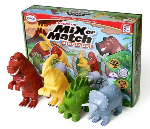 Magnetic Mix or Match Dinosaurs