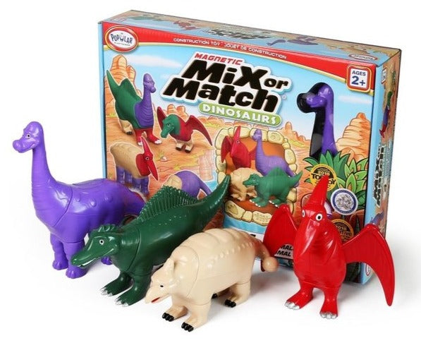 Magnetic Mix or Match Dinosaurs (Set 2)