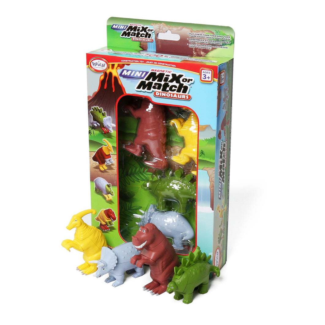 MINI Magnetic Mix or Match - Dinosaurs 1