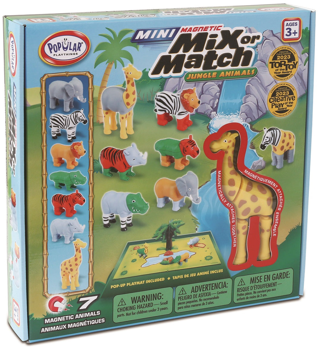 MINI Magnetic Mix or Match Animals - Jungle Deluxe