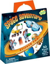 Load image into Gallery viewer, Reusable Sticker Tote - Space Adventure
