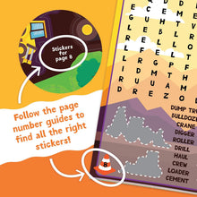 Load image into Gallery viewer, Sticker Activity Book - Build It! Construction
