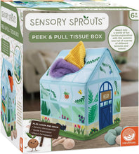Load image into Gallery viewer, Sensory Sprouts: Peek &amp; Pull Tissue Scarf
