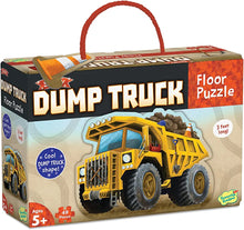 Load image into Gallery viewer, Floor Puzzle - Dump Truck

