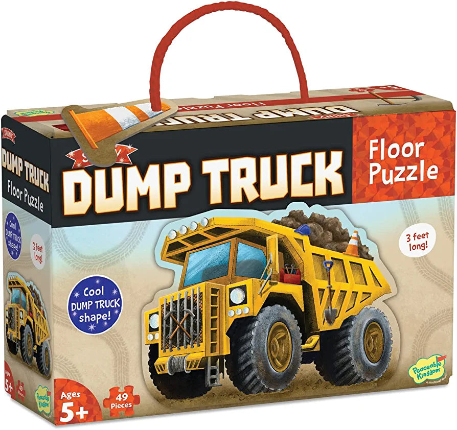 Floor Puzzle - Dump Truck