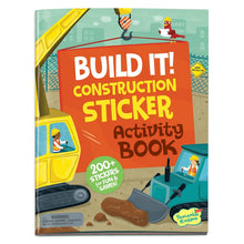 Load image into Gallery viewer, Sticker Activity Book - Build It! Construction
