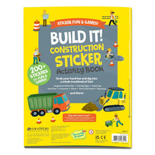 Load image into Gallery viewer, Sticker Activity Book - Build It! Construction
