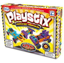 Load image into Gallery viewer, Playstix 130 Piece Vehicle Set
