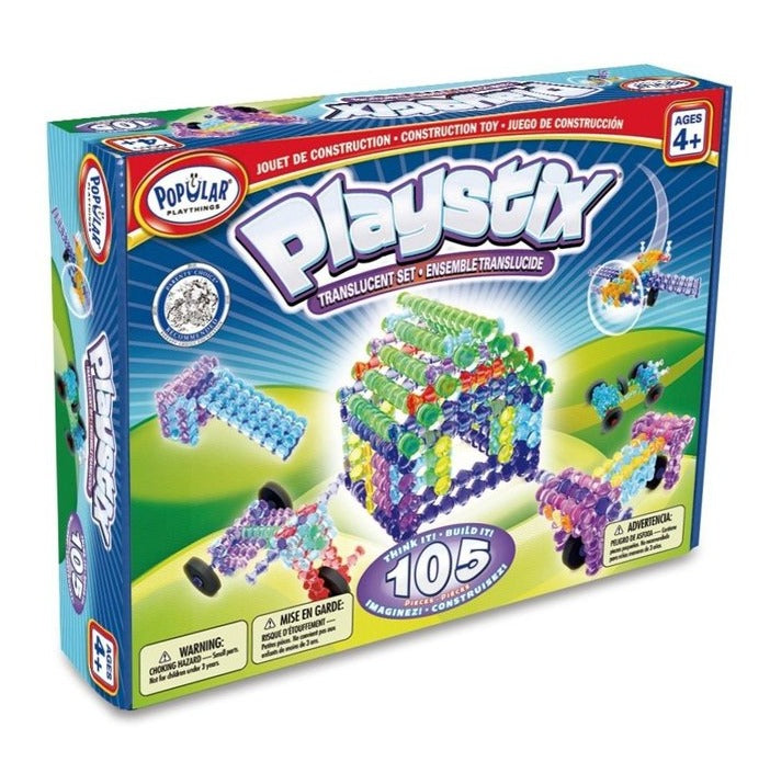 Playstix 105 Piece Translucent Set