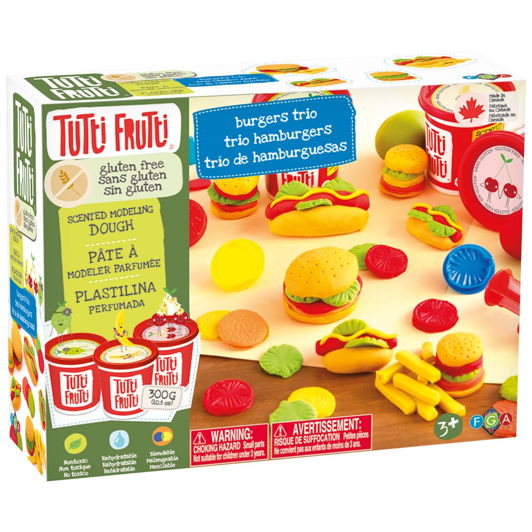 Tutti Frutti Burgers Trio Kit - Gluten Free