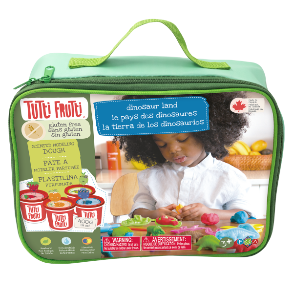Tutti Frutti Dinosaur Kit - Gluten Free - Lunchbag