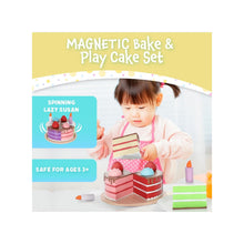 Load image into Gallery viewer, Magnetic Bake &amp; Play Cake Set
