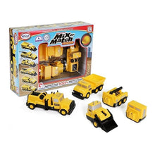 Load image into Gallery viewer, Magnetic Mix or Match Vehicle - Construction

