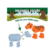 Load image into Gallery viewer, MINI Magnetic Mix or Match Animals - Jungle Deluxe
