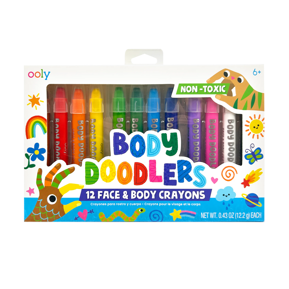 Body Doodlers Face & Body Gel Crayons