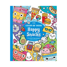 Load image into Gallery viewer, Color-in&#39; Book - Happy Snacks
