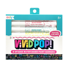 Load image into Gallery viewer, Vivid Pop! Opaque Water-Based Paint Markers - Pastel
