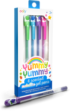 Load image into Gallery viewer, Yummy Yummy Scented Gel Pens - Metallic
