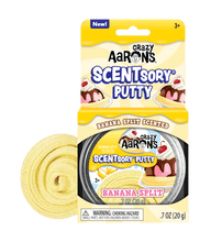 Load image into Gallery viewer, Scentsory Banana Split 2.75&quot; Thinking Putty
