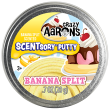 Load image into Gallery viewer, Scentsory Banana Split 2.75&quot; Thinking Putty
