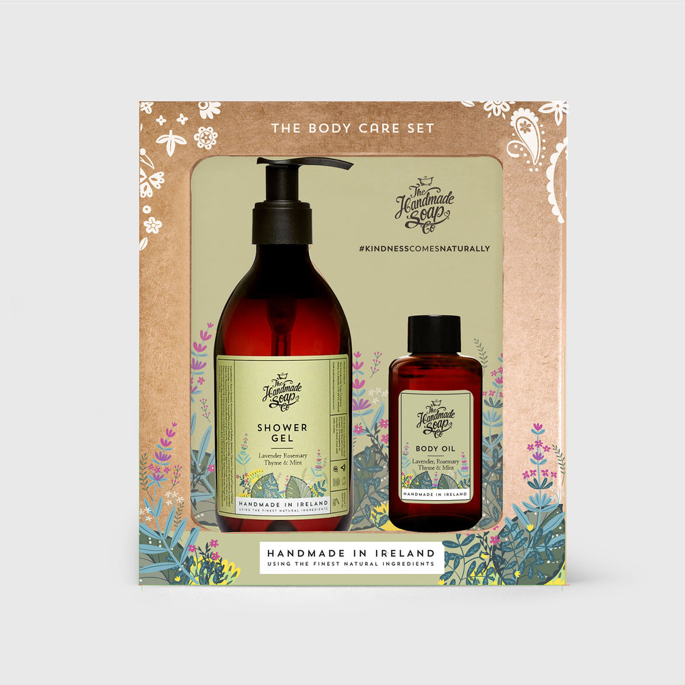 The Body Care Set - Lavender, Rosemary, Thyme & Mint