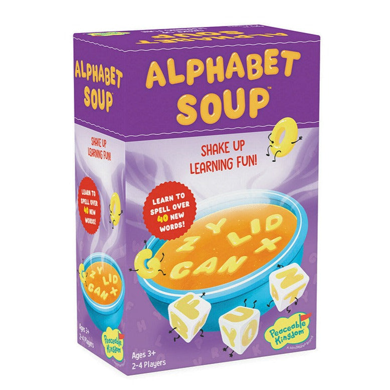 Alphabet Soup Spelling Game