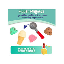 Load image into Gallery viewer, Magnetic Scoop &amp; Play Ice Cream Set
